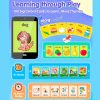 Kids Smart Phone Toy with Dual Cameras, 28 Games, Music Player, Flashlight, Alarm, Pedometer, Stories, Sight Words Learning - 8G SD Card Included, USB Charging, 7.11cm Screen, PC Material, for Ages 3-12, Boys & Girls Gift