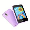 Kids Smart Phone Toy with Dual Cameras, 28 Games, Music Player, Flashlight, Alarm, Pedometer, Stories, Sight Words Learning - 8G SD Card Included, USB Charging, 7.11cm Screen, PC Material, for Ages 3-12, Boys & Girls Gift