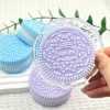 Wet Soft Toy, Sandwich Double Color Cookie Shaped Pinch Toy, Perfect for Office Desk Decoration, Playful Gift Item