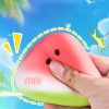 Watermelon Squishy Toy - Soft Slow-Rebound Sensory Fidget Toy for Relax, Durable TPU Material with Realistic Seeds, Mixed Colors for Summer Fun & Relaxation, Watermelon Themed Items, Therapeutic Play, Playful Design, Thermoplastic Polyurethane