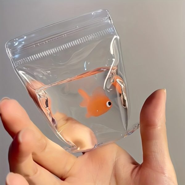 Taba Squishy Transparent Fish Soft Toy - Cute Kawaii PVC, Relax Squeeze, Birthday/Christmas Gift for Kids & Teens & Adults - Desk Decor, Party Favor, Anime Decoration - Taba Squishies Series, Stylish Design, Colorful Patterns