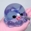 Homemade Bubble Octopus Squeeze Toy - Slow Rebound Squishy Fun, Relax & Party Favors for Birthdays, Halloween, Christmas - Random Color, TPR Material, Cute Cartoon Design with Big Eyes & Playful Face, Novelty Gift Idea, Playful Design, Durable Squishy Toy