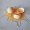 1pc April Fool's Day Broken Eggs Mobile Phone Holder Broken Eggs Broken Eggs Broken Eggs Blown Milk Tea Spoof Psychic Toys