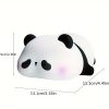 Cute Panda Night Light - Touch-Activated LED Lamp with USB Rechargeable Battery, Adorable Silicone Design for Bedroom Decor, Relax, and Christmas Gifts, Lamp for Bedroom, Best for Christmas