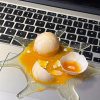 1pc April Fool's Day Broken Eggs Mobile Phone Holder Broken Eggs Broken Eggs Broken Eggs Blown Milk Tea Spoof Psychic Toys